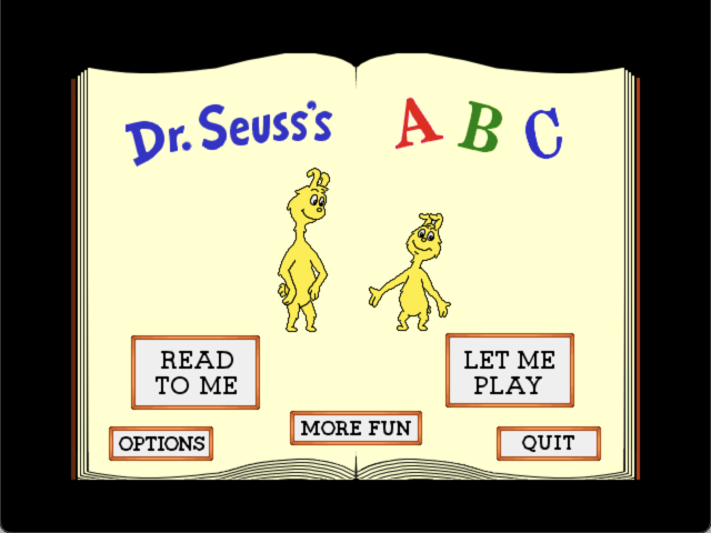 Living Books: Dr. Seuss's ABC | Classic Macintosh Game Demos