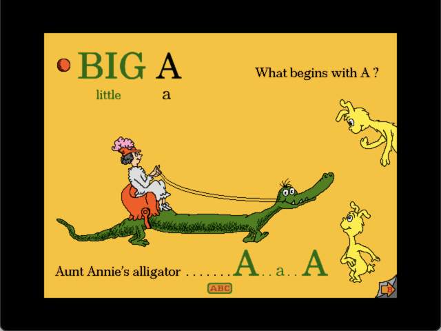 Living Books: Dr. Seuss's ABC | Classic Macintosh Game Demos