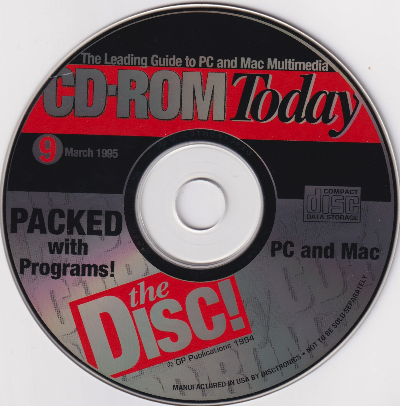 CD-ROM Today 9 (Mar 1995) | Classic Macintosh Game Demos