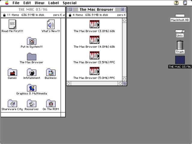 The Mac March 1996 (Mar 1996) | Classic Macintosh Game Demos